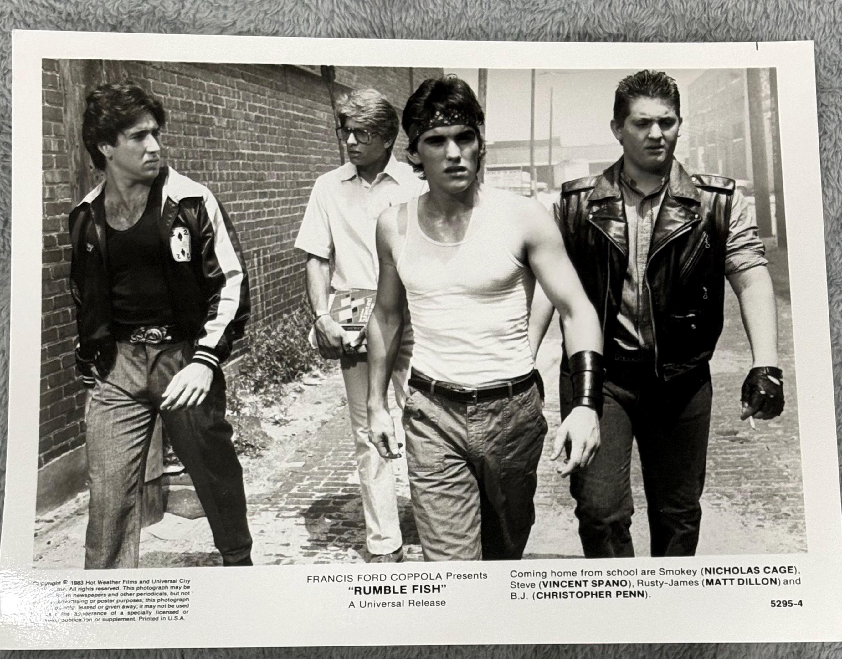 ランブルフィッシュ　ポスター Rumble fish poster - Etsy 日本