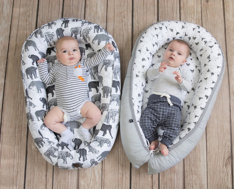 nid de bebe Wild Arrows Baby nest baby lounger baby change pad