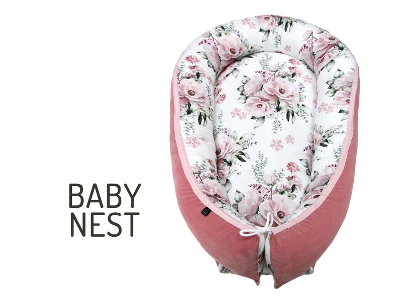 Baby Nest Baby Lounger Nid Peony De Free Bebe