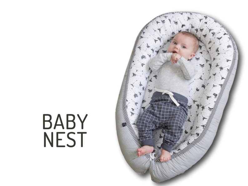 nid de bebe Wild Arrows Baby nest baby lounger baby change pad