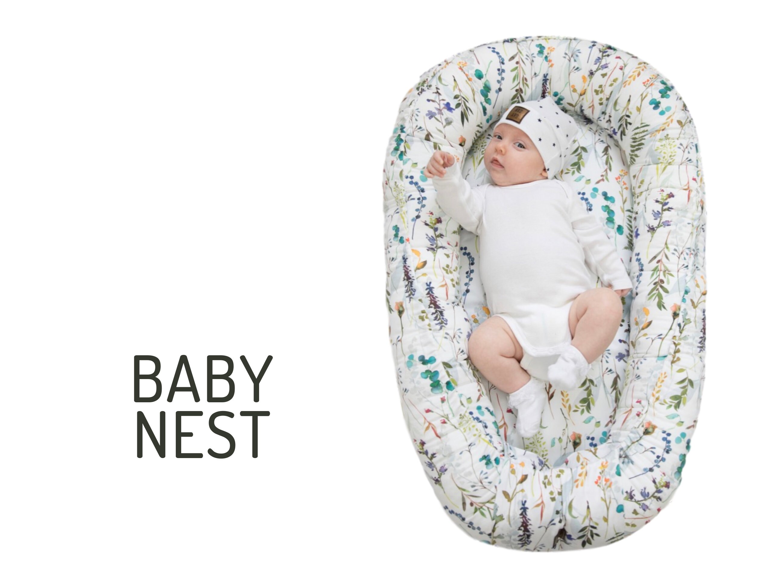 Baby Nest Baby Lounger Baby Pod Nid De Bebe Spring Field Etsy Hong Kong