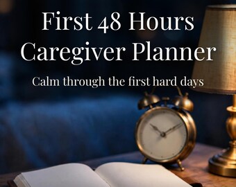 Dementia Caregiver Planner, First 48 Hours After Diagnosis (PDF Download)