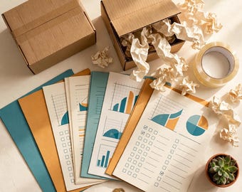 Moving Budget Planner Printable | 8-Week Relocation Organizer (Digital Download)
