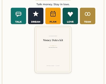 Zestaw Money Dates | Planer randki dla par do druku