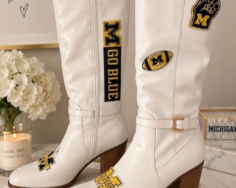 Custom College Gameday Boots (customized for any school)