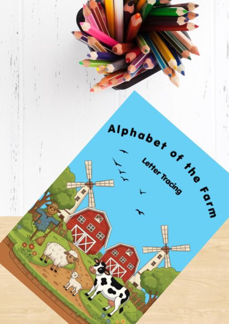 Exercice Lettering L'alphabet de la ferme | Fiches d'écriture des lettres | Exercices d ...