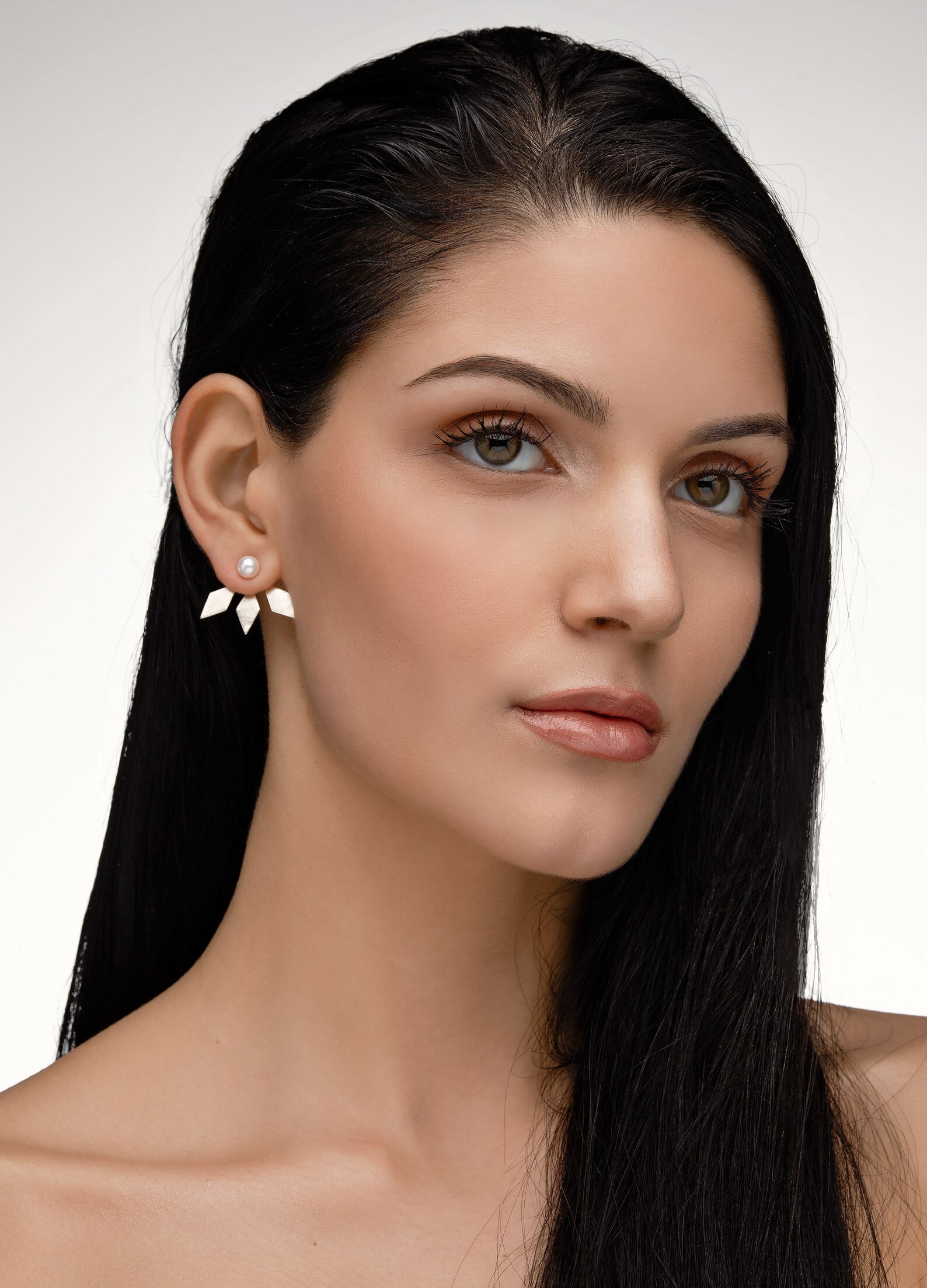 Ear Jacket Earrings Silver Earring Jackets Gold Ear Jackets Etsy