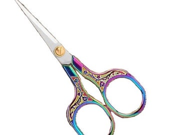 Stainless Steel Vintage Scissors Sewing Retro Embroidery Scissor  Embroidery Scissors, Cross Stitch Scissors, Fabric Scissors Large 12 cm