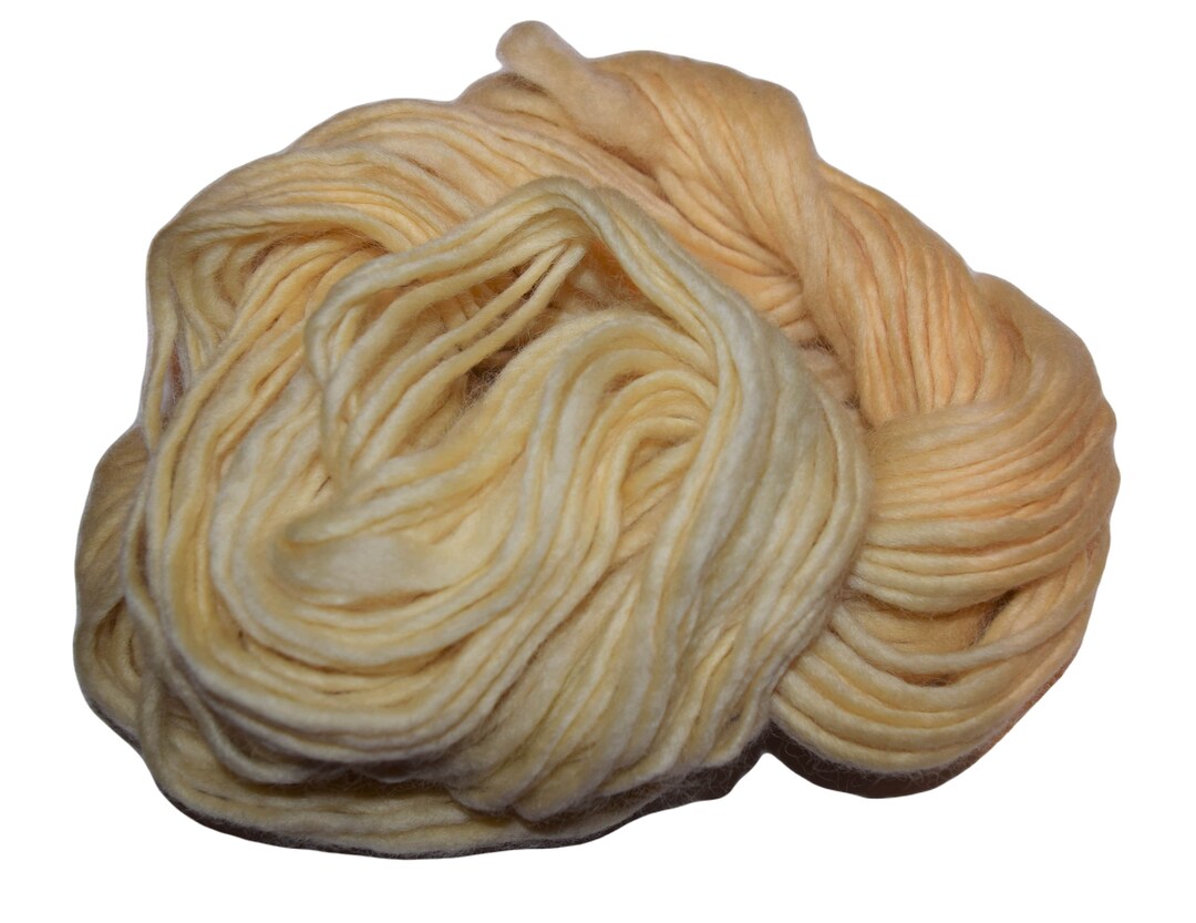 Roving Rope Super Soft Chunky Merino Yarn, Roving Rope, Bulky Yarn, Yellow Egg - Etsy