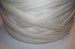 1 pound White Wool Top Roving Fiber Spinning, Undyed Wool Roving 