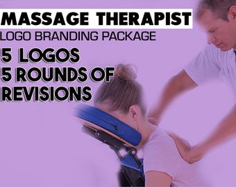 Massage Therapist, Logo Package, Brand Identity