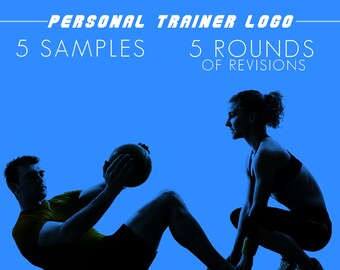 Personal Trainer Logo, Personal Training Logo, Custom Personal Trainer Logo, Custom Personal Training Logo, Graphid Design, Logo Design