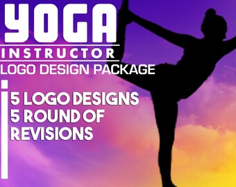 YOGA Instructor, Logo Design,Logo Package, Brand Identity, Health, original design