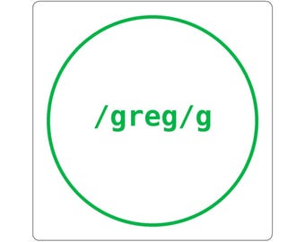 Regex Sticker | Funny Programmer Vinyl Sticker, Coding Decal Gift
