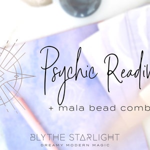 Psychic Reading and Mala Bead Combo Package