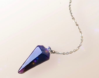 Amethyst Pendulum - Zodiac Series