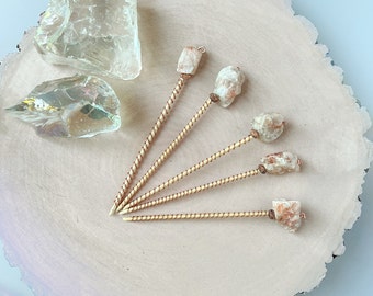 Sunstone Crystal Plant Charm - Joy and Radiance for Your Indoor Oasis - Electro-culture for your indoor plants