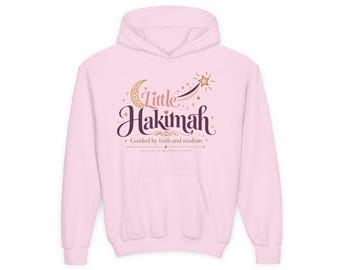 Little Hakimah Youth Hoodie | Guided by Faith and Wisdom