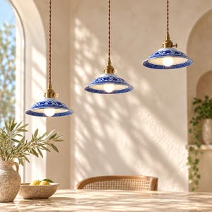 White Ceramic Pendant Light Fixture Kitchen Ceiling Lamp Modern Hanging E27 Socket Minimalist Design Bedroom Lighting Dining Room