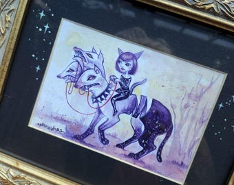 ORIGINAL ARTWORK "Guardians of the Gates" by Phresha