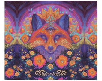 PAPER PRINT "Celestial Kitsune" by Phresha
