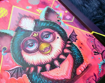 PAPER PRINT "Batticus the Furby" by Phresha