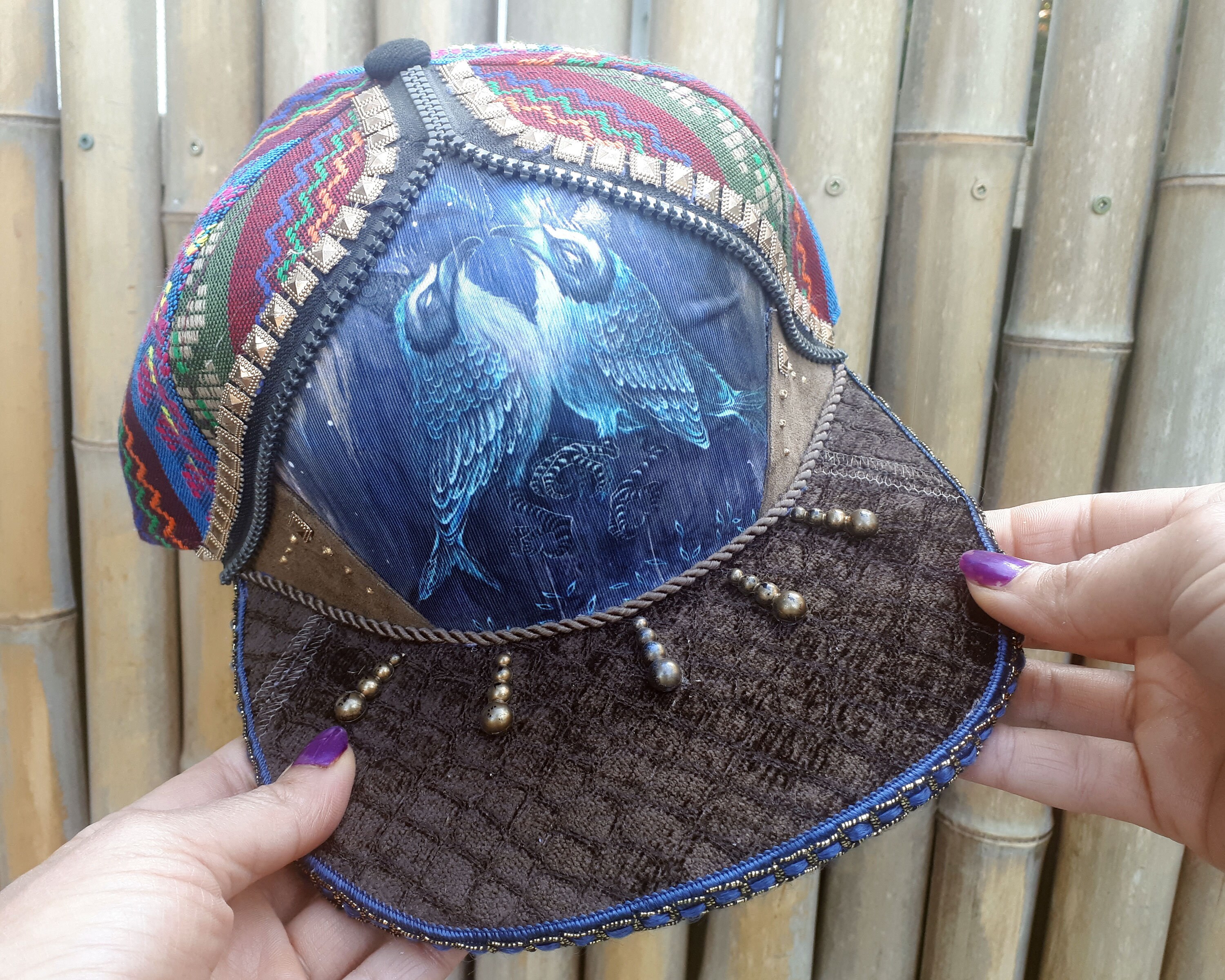 Custom Snapback Hat / Festival Hat 