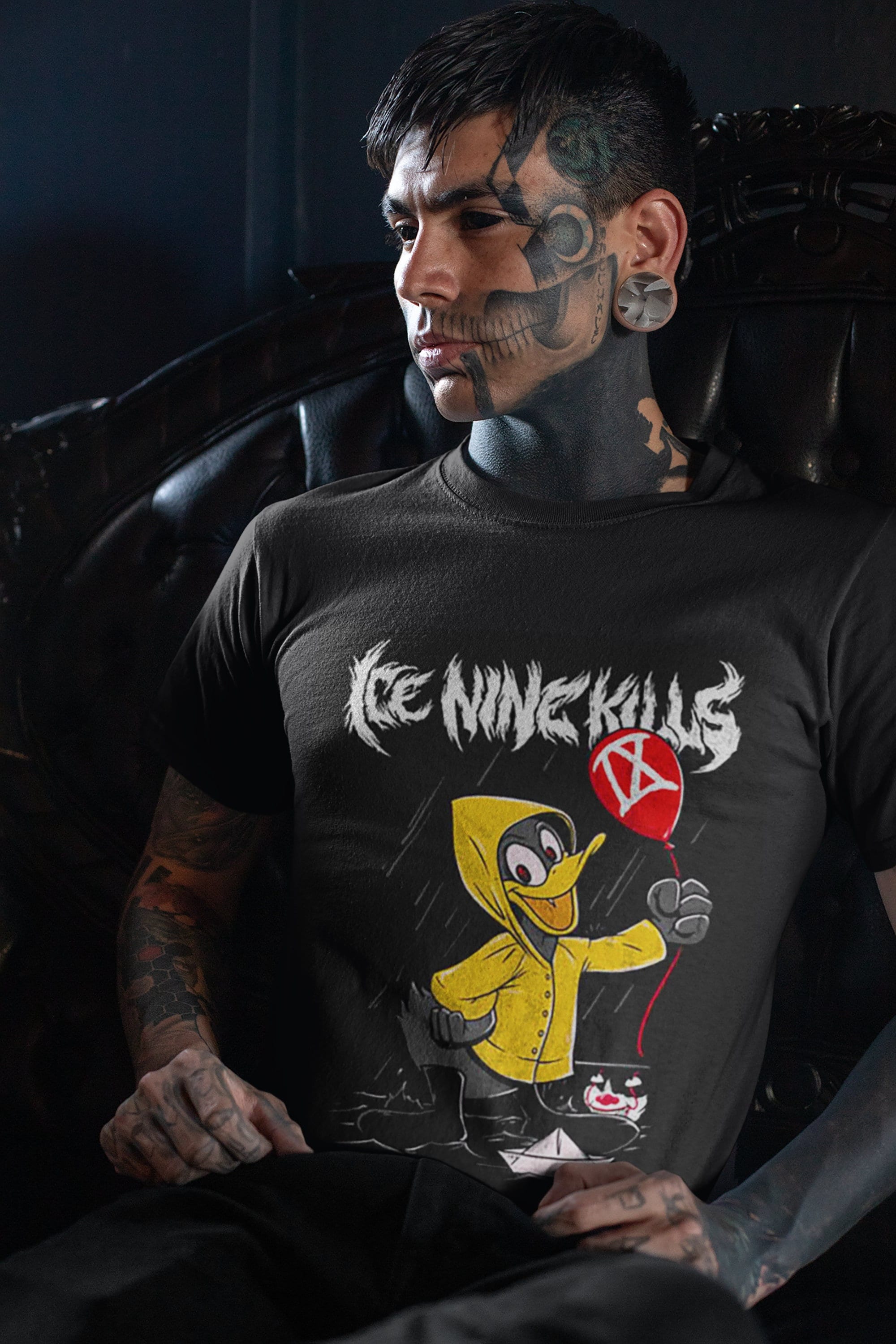 Discover Ducky IT Ice Nine Kills, Rock Band T-Shirt