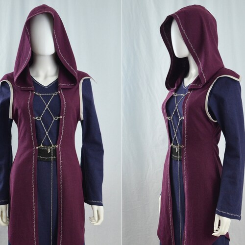 Elven Mage Robes Color Options Fantasy Wizard Robes - Etsy
