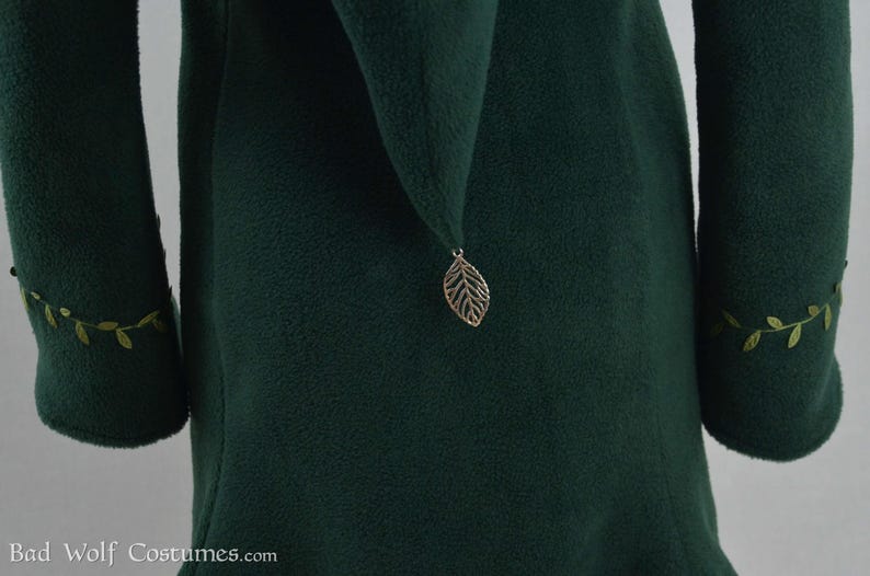 classy Elven Fleeece Pullover cozy woodland elegant Fantasy elf style 6 warm Color Options!