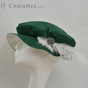 Renaissance Hat customizable medieval, fantasy, costume, cosplay, LARP color options image 5