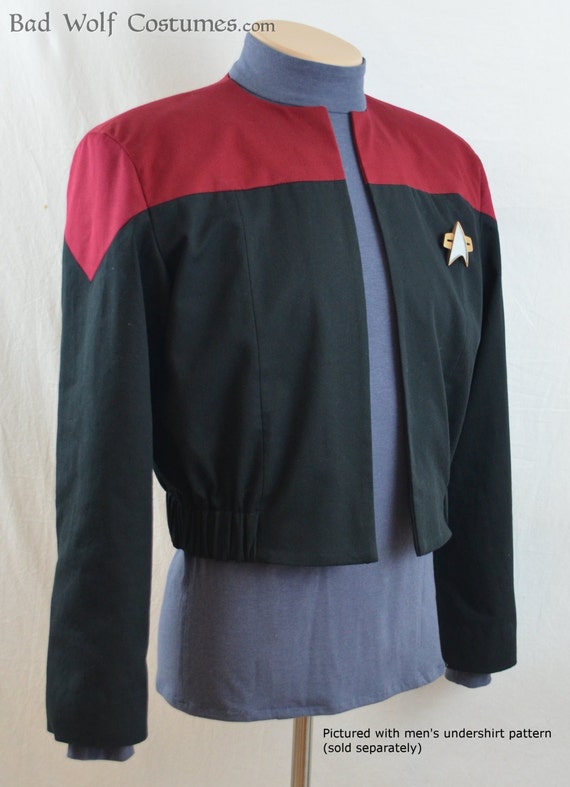 star trek voyager uniform hoodie