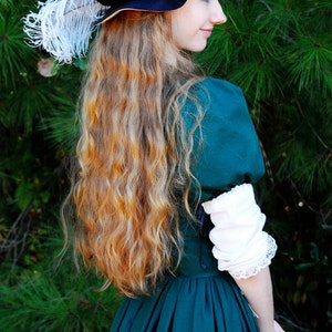 Renaissance Hat customizable medieval, fantasy, costume, cosplay, LARP color options image 3