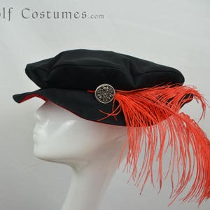 Renaissance Hat customizable medieval, fantasy, costume, cosplay, LARP color options image 8