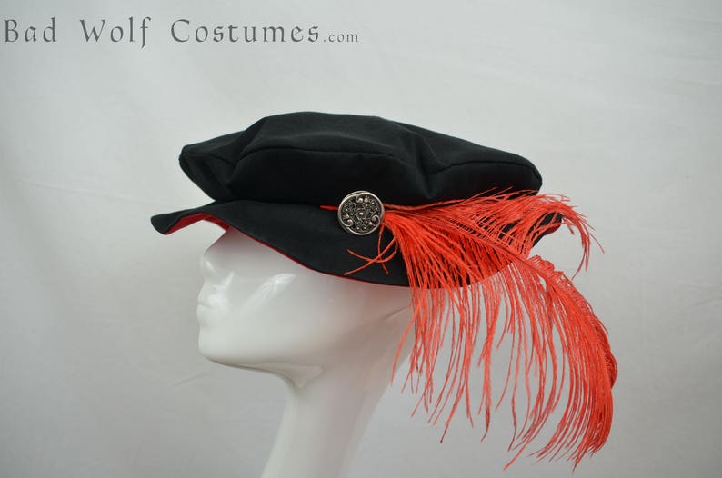 Renaissance Hat customizable medieval, fantasy, costume, cosplay, LARP color options image 8