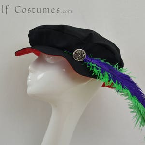 Renaissance Hat customizable medieval, fantasy, costume, cosplay, LARP color options image 7