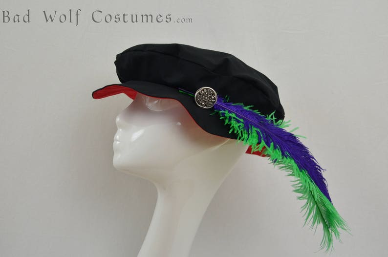 Renaissance Hat customizable medieval, fantasy, costume, cosplay, LARP color options image 7
