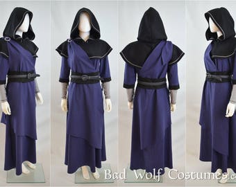 Mage Cosplay - Video game costumes, fantasy, mage robe, LARP, medieval clothing - Unisex