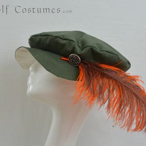 Renaissance Hat customizable medieval, fantasy, costume, cosplay, LARP color options image 4