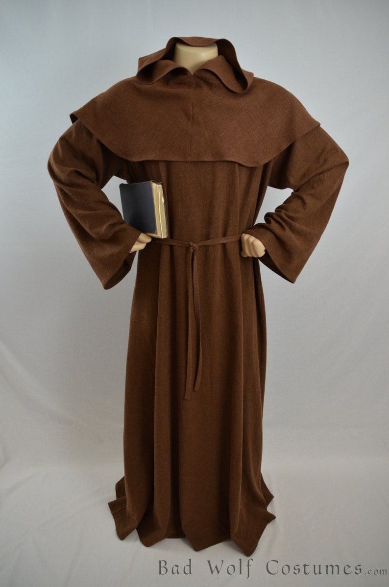 Moine Couleur Options De Renaissance Et Costume Robe Frère Médiéval Capuchon TuckGrim ReaperPrêtreCosplay 8Ok0nwPXZN