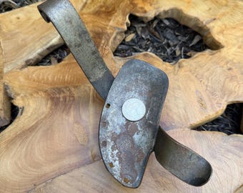 Antique French Hand-Forged Iron Sheep Shoeing Stand | Farrier Tool, Rustic Collectible
