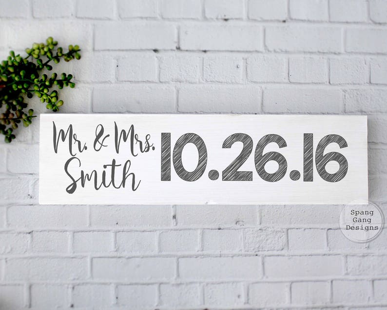 Engagement Photo SignBridal Shower GiftSave the Date Photo PropWedding Name SignWedding GiftRustic Wedding DecorEngagement Gift