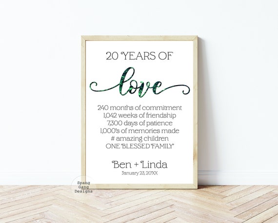 14th Anniversary Gifts for Wife, 14 Year Wedding Anniversary Gift for  Husband | eBay