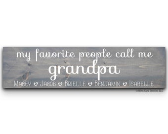 Custom Gift for Mother's Day | Grandpa Birthday Gift | Father's Day Gift for Grandpa | Birthday Dad | Dads 1st Father's Day | Papa Daddy