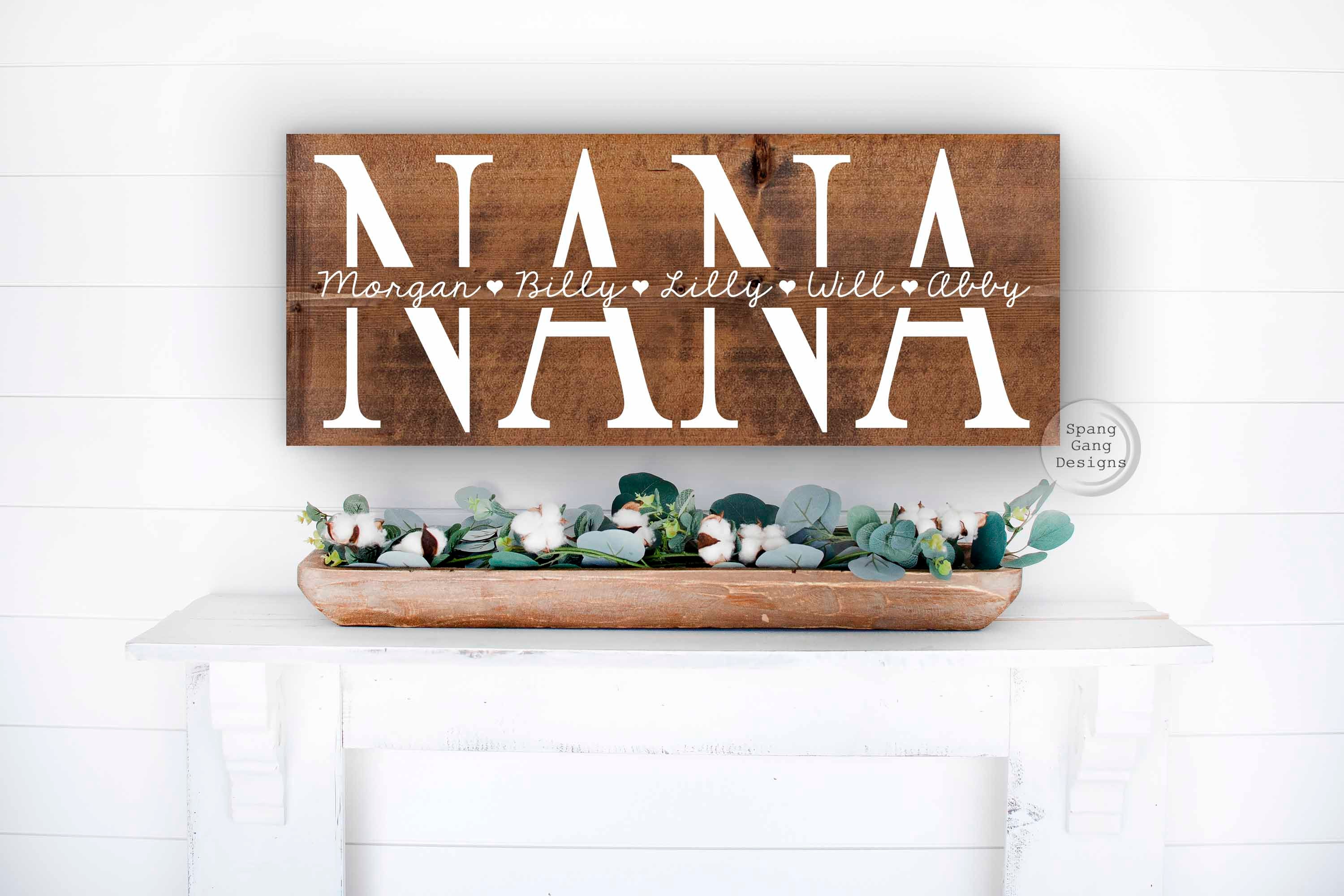 BECTA DESIGN Nana Gifts Box for Birthday, Christmas Gifts,Gift Ideas for  Grandma Best Grandma Ever Presents for Grandmother,Granny,Grandparents