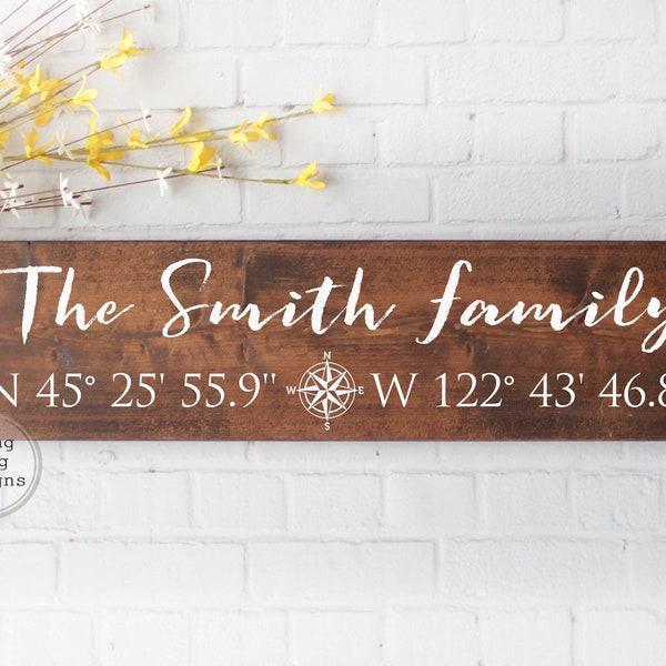 New Home Sign | Custom Family Sign | Personalized Sign | Realtor Closing Gift | New Home Purchase | Homeowner Gift | Housewarming Idea