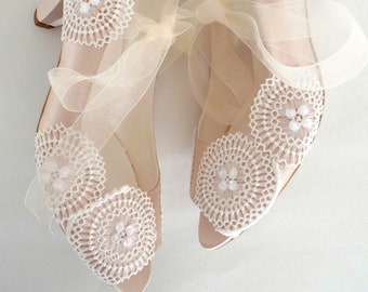 boho bridesmaid shoes