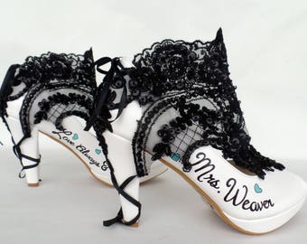 gothic wedding shoes