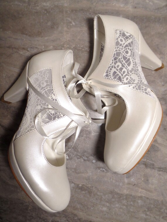 sheer wedding shoes