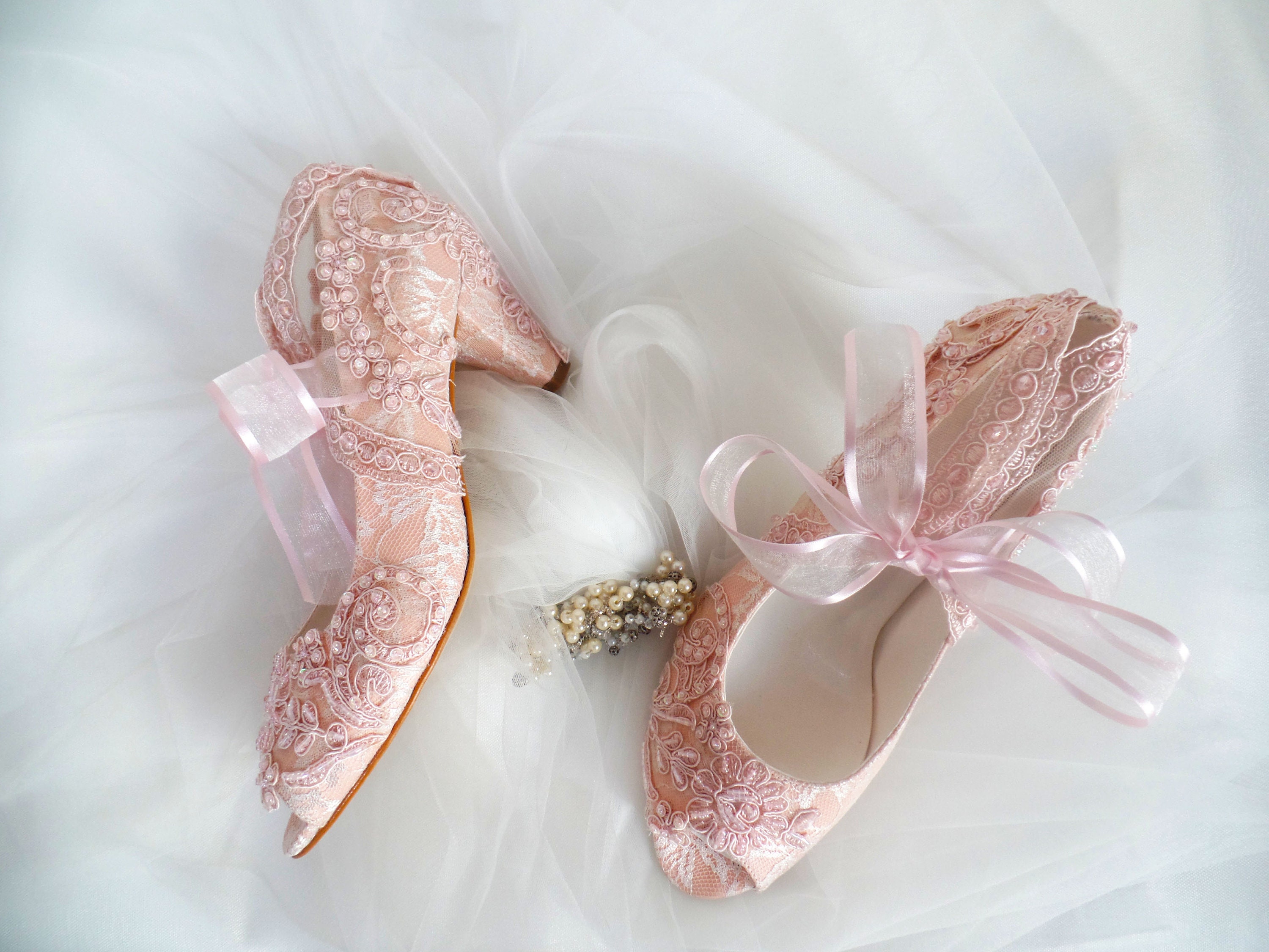 Ballet Pink Heels 